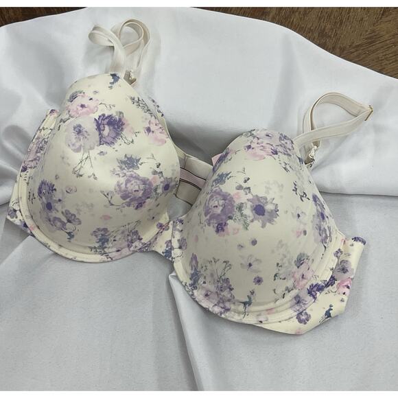 Victoria’s Secret VS Perfect Coverage bra size 38DDD Floral - Picture 1 of 5
